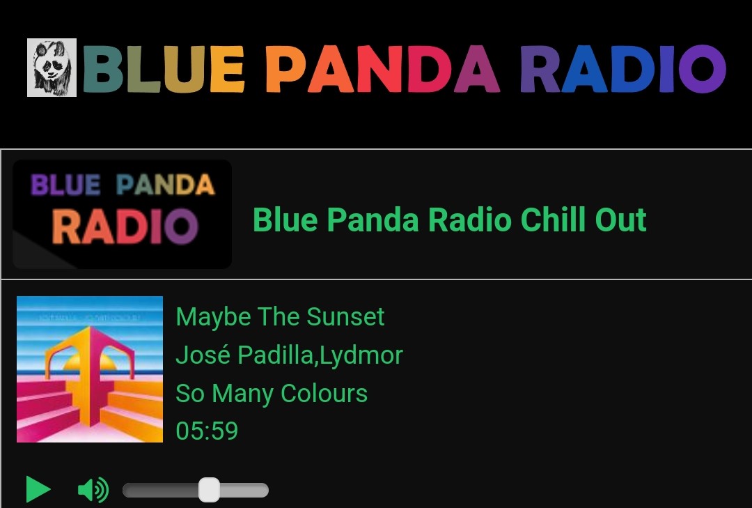 Chill out with Blue Panda Radio