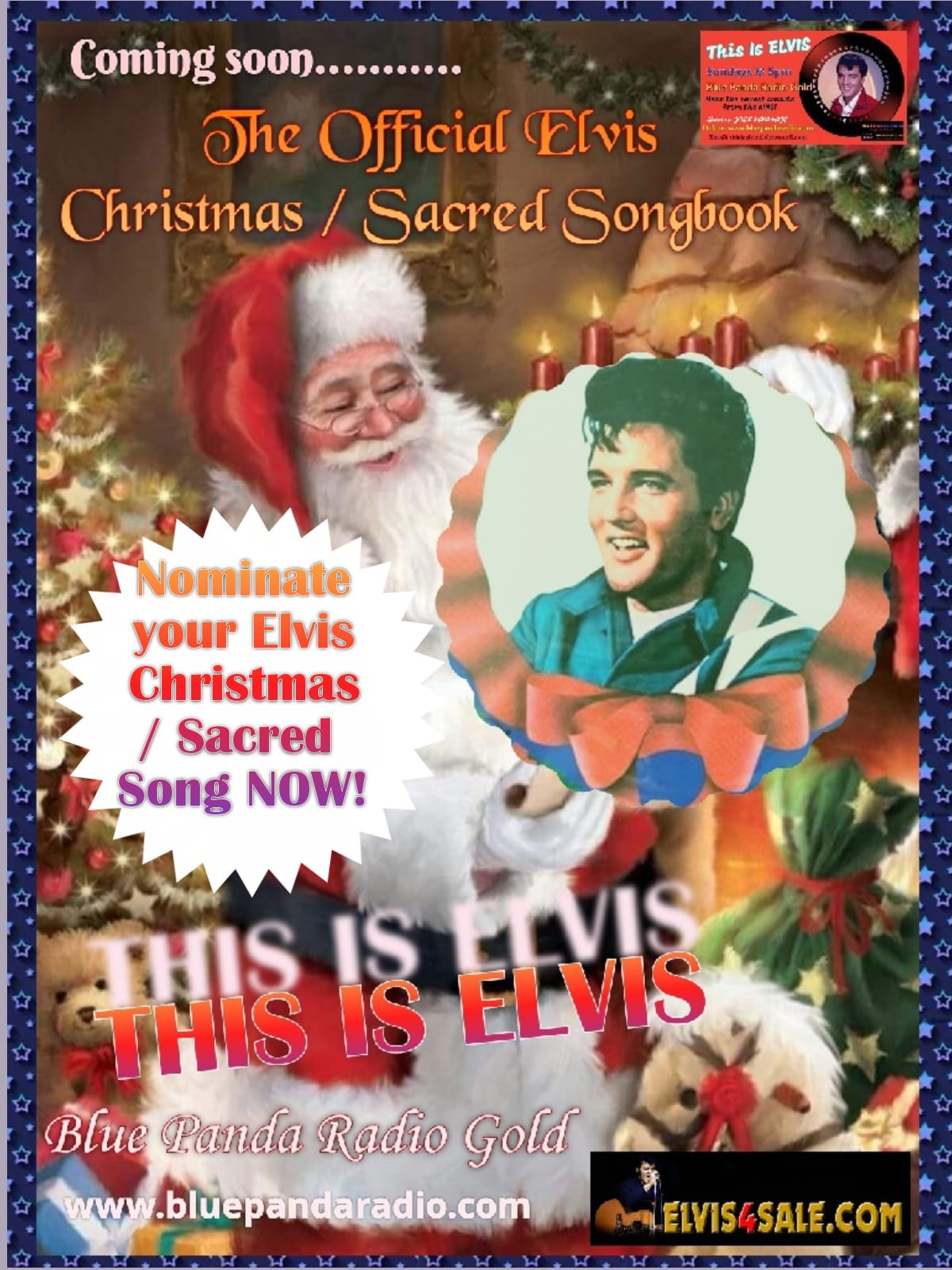 Get your Elvis requests in for Xmas…