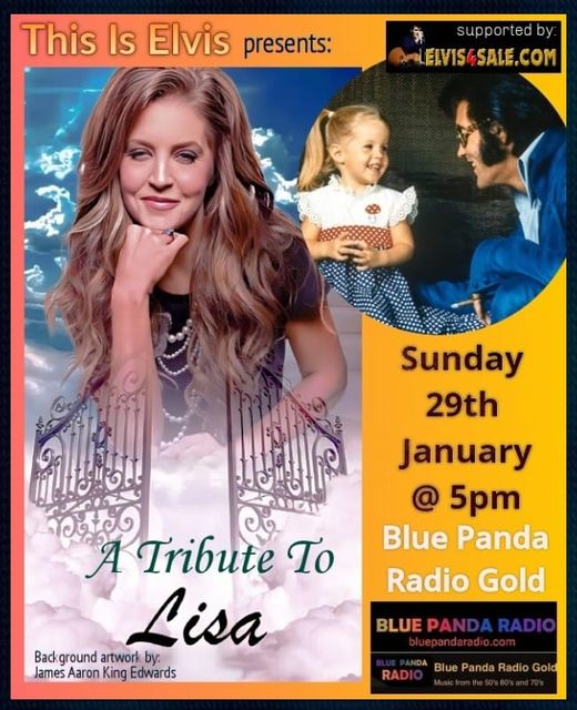 A tribute to Lisa Marie Presley on Blue Panda Radio Gold